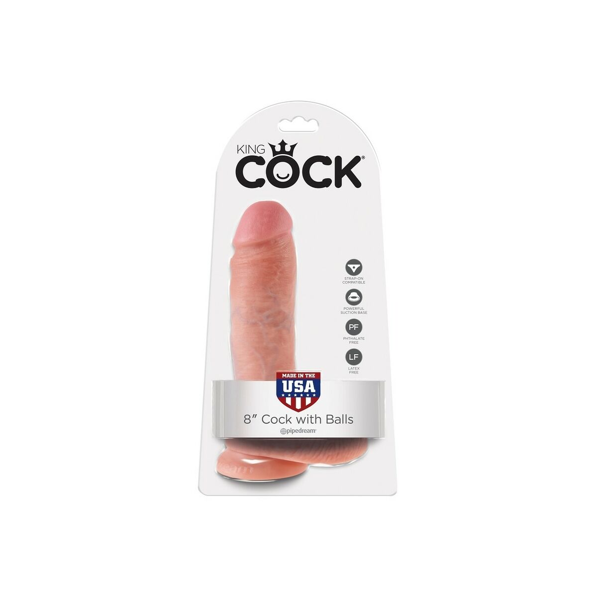 Реалистичен пенис Pipedream King Cock PVC Ø 5 cm